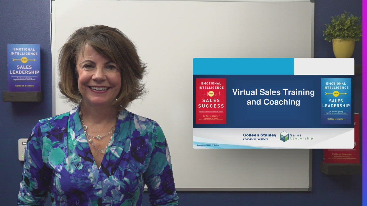 Virtual sales training and coaching